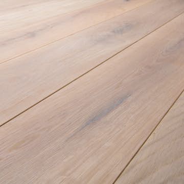 Massivt Trägolv Baseco Ek Classic Vit Rustik