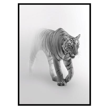 Poster Gallerix Faded Tiger