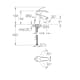 Tvättställsblandare Grohe Eurosmart 33188 med Kedjefäste