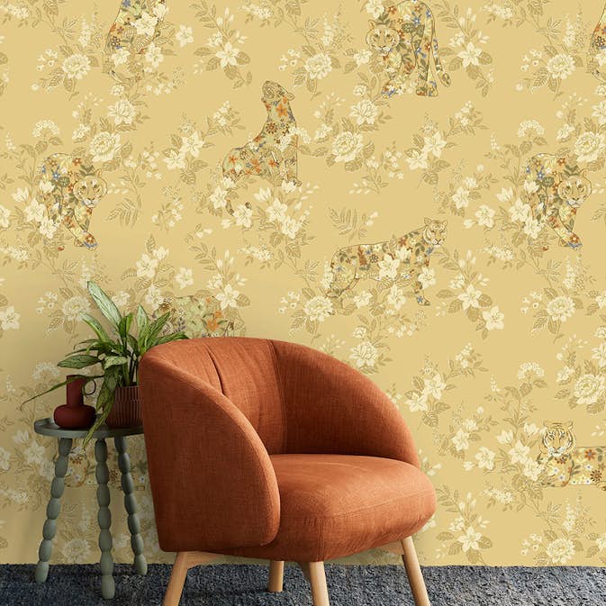 Väggbild Eijffinger Festival Big Cats 333550