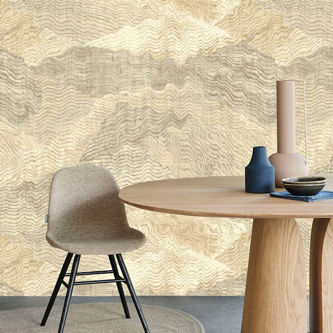 Väggbild Eijffinger Festival Stormy Waves 333561