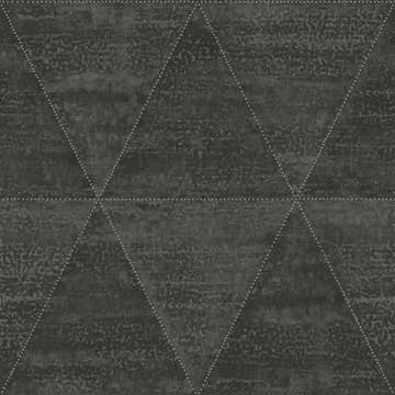 Tapet Origin Slitna Metalltrianglar Svart