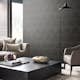 Tapet Origin Slitna Metalltrianglar Svart