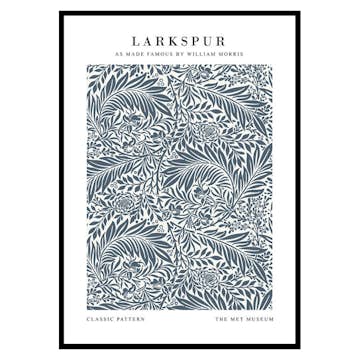 Poster Gallerix William Morris Larkspur