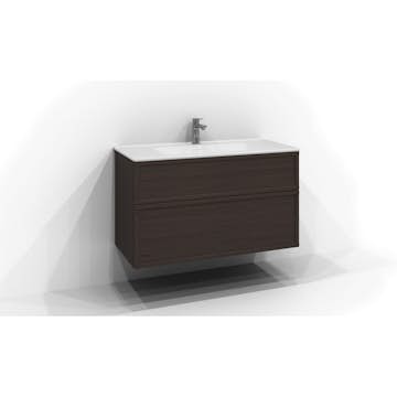 Tvättställsskåp Svedbergs Poem Ram 450 med 2 Lådor