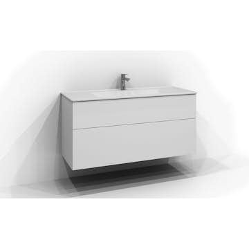 Tvättställsskåp Svedbergs Poem Plan Dubbel med 2 Lådor