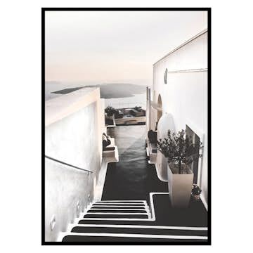 Poster Gallerix Santorini Staircase