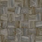 Tapet Origin Fyrkantig Bitar Av Träskräp Mörkbrun