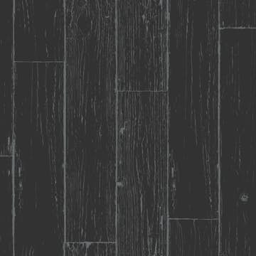 Tapet Origin Slitna Träplankor Matt Svart/Silver