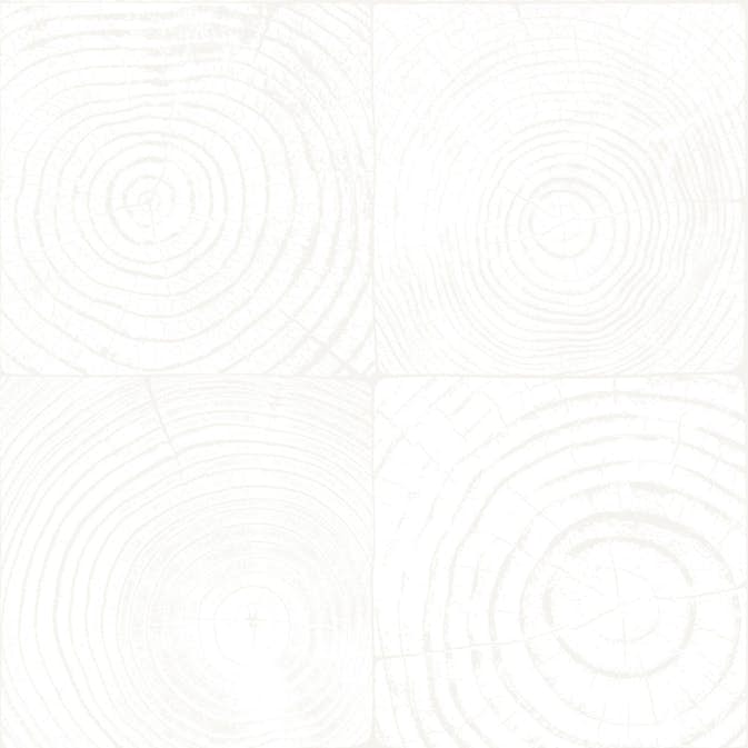 Tapet Origin Tvärsnitt Trädstammar Vit/Silver