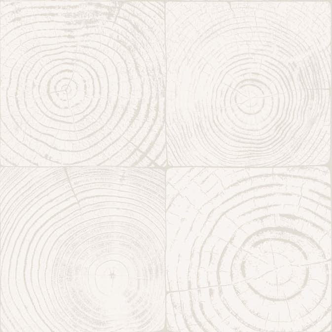 Tapet Origin Tvärsnitt Trädstammar BenVit