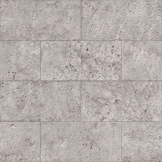 Tapet Origin Kalksten i Halvstensmur Ljusgrå