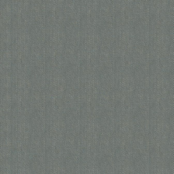 Tapet Origin Fiskbensväv Grön/Grå