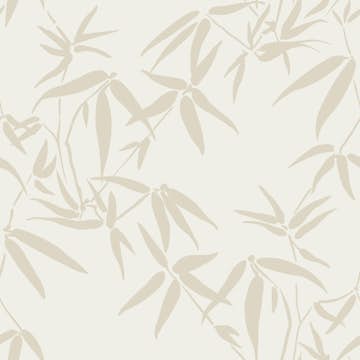 Tapet Origin Bambublad Beige