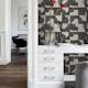 Tapet Origin Kohud Look Svart/Vit