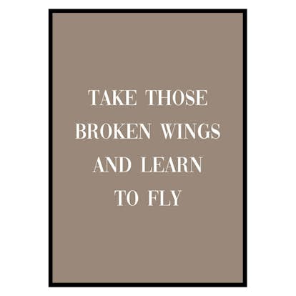 Poster Gallerix Broken Wings