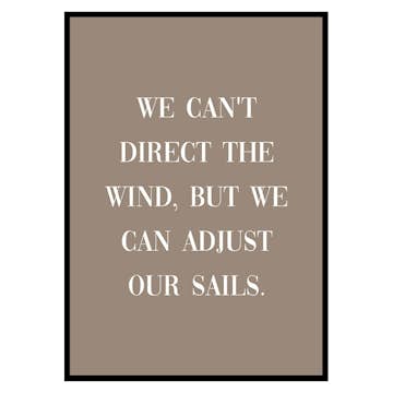 Poster Gallerix Adjust Our Sails