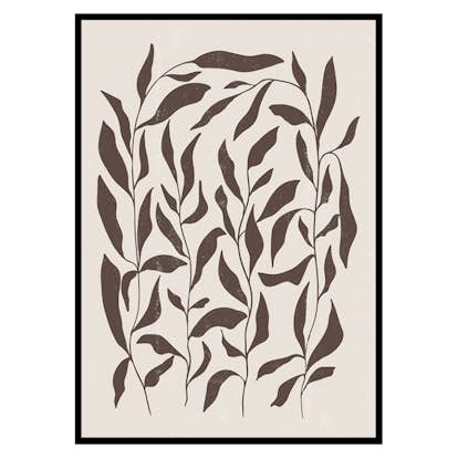 Poster Gallerix Abstract Botanical No1