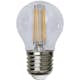 LED-lampa Star Trading Filament E27 G45 Klar Dimbar 4,2W