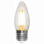 LED-lampa Star Trading Clear E27 C35 470 Lumen
