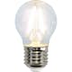 LED-lampa Star Trading Filament E27 G45 Klar 1,5W