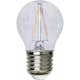 LED-lampa Star Trading Filament E27 G45 Klar 1,5W