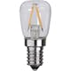 LED-lampa Star Trading Filament E14 ST26 Klar 1,3W 2-pack