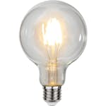 LED-lampa Star Trading Clear E27 G95