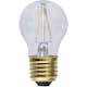 LED-lampa Star Trading Filament E27 G45 Soft Glow 1,5W
