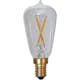 LED-lampa Star Trading Filament E14 ST38 Soft Glow 0,5W