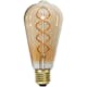 LED-lampa Star Trading E27 ST64 Decoled Spiral Amber Dimbar 3,2W