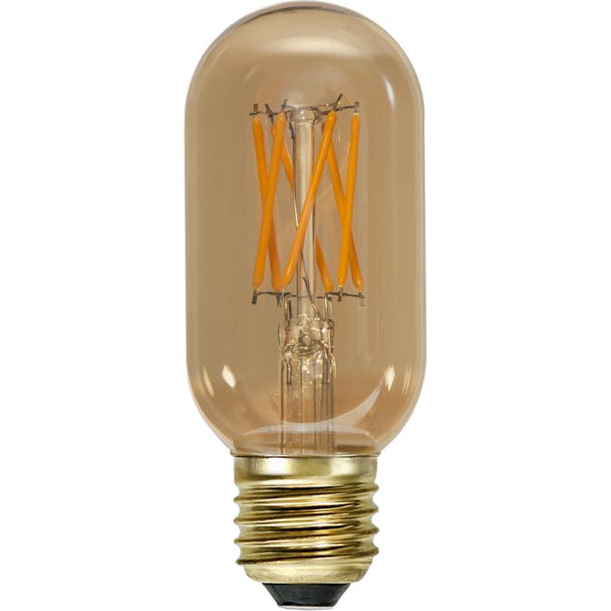 LED-lampa Star Trading E27 T45 Vintage Gold Dimbar