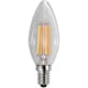 LED-lampa Star Trading E14 C35 Clear 3-step memory