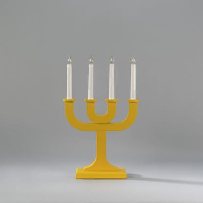 Adventsljusstake Gnosjö Konstsmide 3544 Elljusstake Trä 5 Ljus