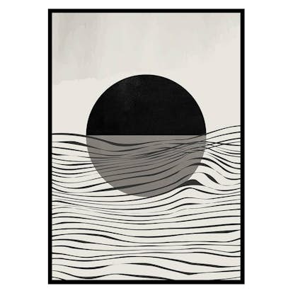 Poster Gallerix Abstract Flow No2