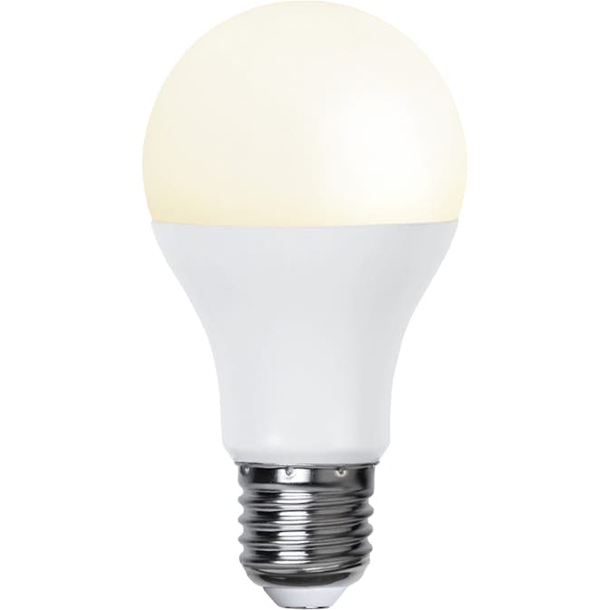 LED-lampa Star Trading E27 A60 Twilight Sensor Opal 9,6W 1055lm