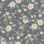 Tapet Boråstapeter Lauras Cottage 3573 Non Woven, Mönstrad Blå
