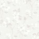 Tapet Boråstapeter Helens Flower 3583 Non Woven, Mönstrad Grå