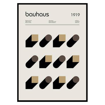 Poster Gallerix Bauhaus No.9