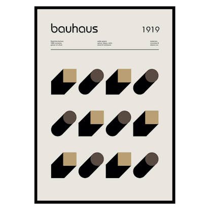 Poster Gallerix Bauhaus No.9