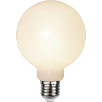 LED-lampa Star Trading E27 G95 Outdoor Lighting PC Cover Filament Opal