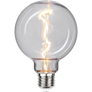 LED-lampa Star Trading E27 G95 Outdoor Lighting PC Cover Filament 2200K