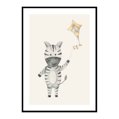 Poster Gallerix Zebra Kite