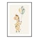 Poster Gallerix Giraffe Balloons