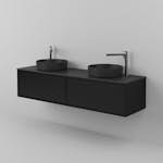 Tvättställsskåp INR Air Wood 1600 Dubbel