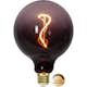 LED-lampa Star Trading E27 G125 Svart/Rosa