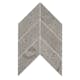 Klinker Bricmate J Chevron Norrvange Grey Left/Right 10x25 cm
