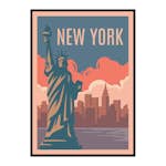 Poster Gallerix Statue of Liberty New York