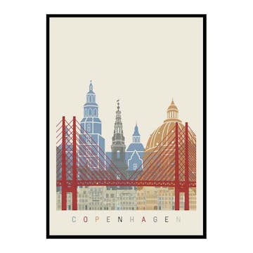 Poster Gallerix Copenhagen Landmarks