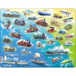 Pussel Larsen Historiska fordon 54 bitar